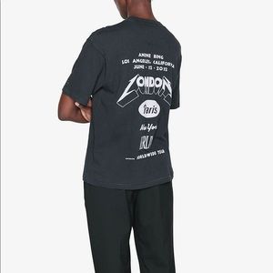 ISO Anine Bing Ida Tour Tee - Washed Black